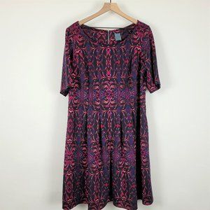 Gabby Skye Fit and Flare Dress